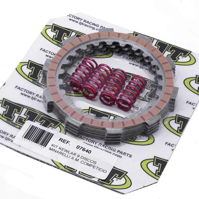 Discos de embrague Minarelli AM6 TJT Racing Kevlar 7640