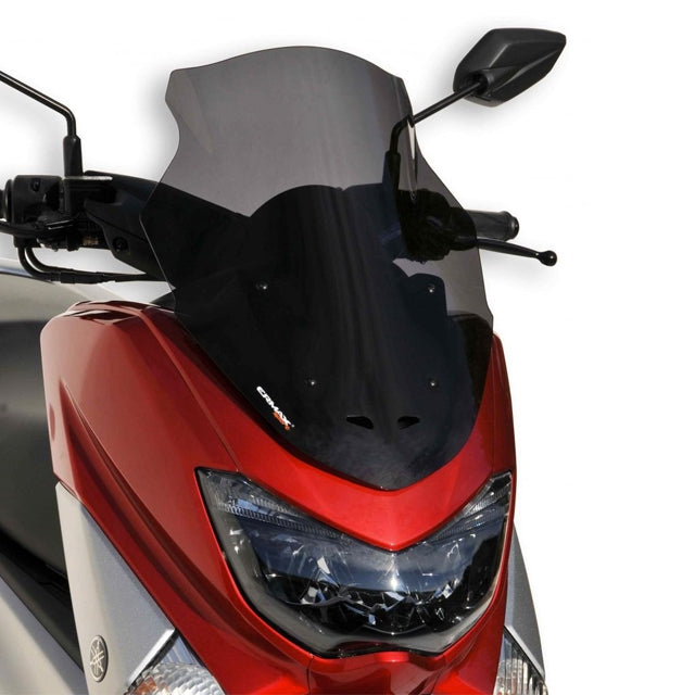 Bulle Sport Touring Yamaha N-Max 125/155 15-20 ErMax - noir clair