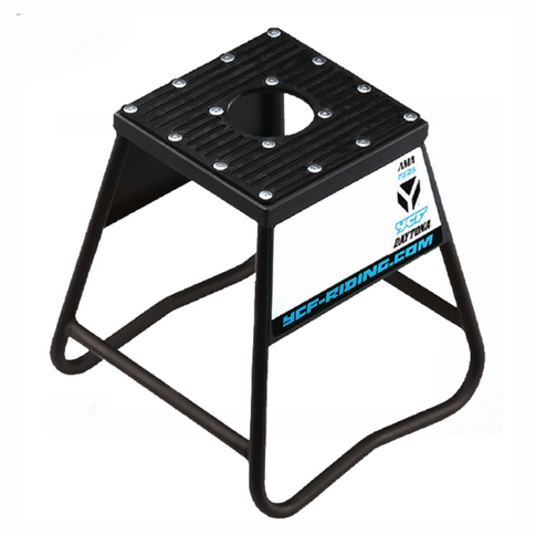 Caballete central competición Alt. 400mm YCF - negro TREPIED01-BK