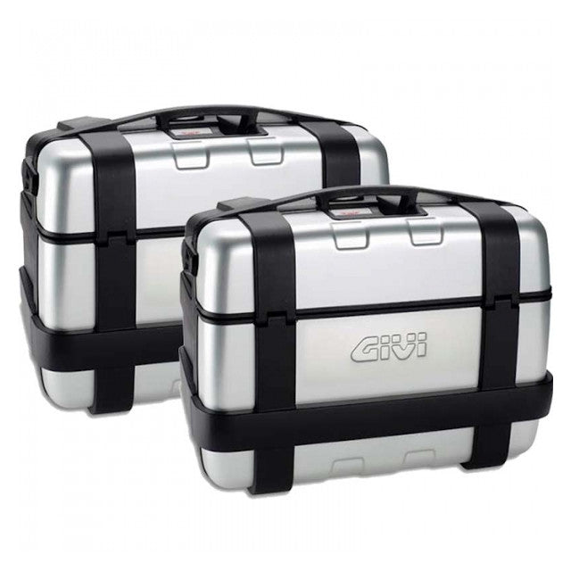 Maletas Trekker 33 Aluminio Givi - aluminio