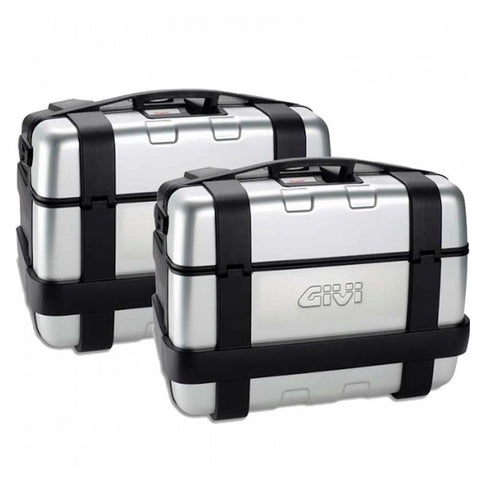 Maletas Trekker 33 Aluminio Givi - aluminio