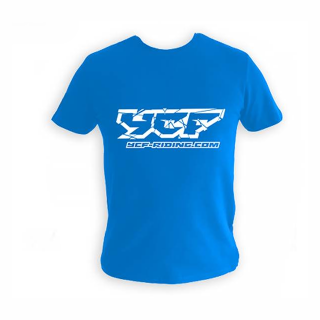 Camiseta Infantil 4 años YCF - Azul TSK02BL-4