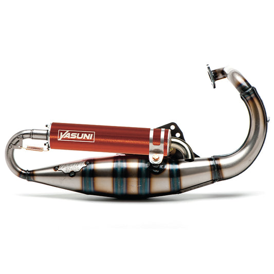 Yasuni R Exhaust for Peugeot vertical (CE) - orange