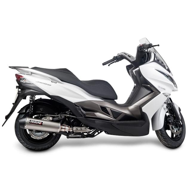 Escape Yasuni 4T Superdink 300 / Kawasaki J300 (CE) - acabado titanio TUB1206