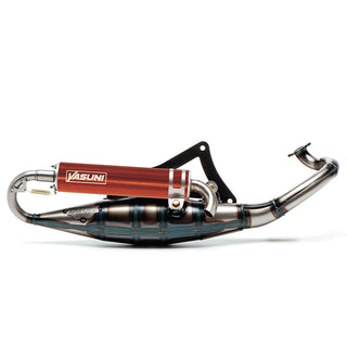 Yasuni R Exhaust for Peugeot horizontal / Morini scooter (CE) - orange