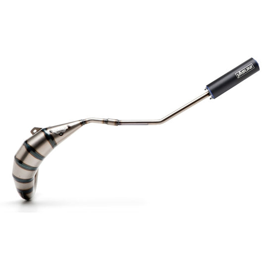 Échappement Yasuni Cross HM Bultaco Lobito / Gilera STM (CE) - bleu