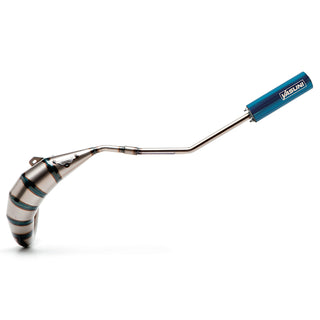 Échappement Yasuni Cross HM Bultaco Lobito / Gilera STM (CE) - bleu