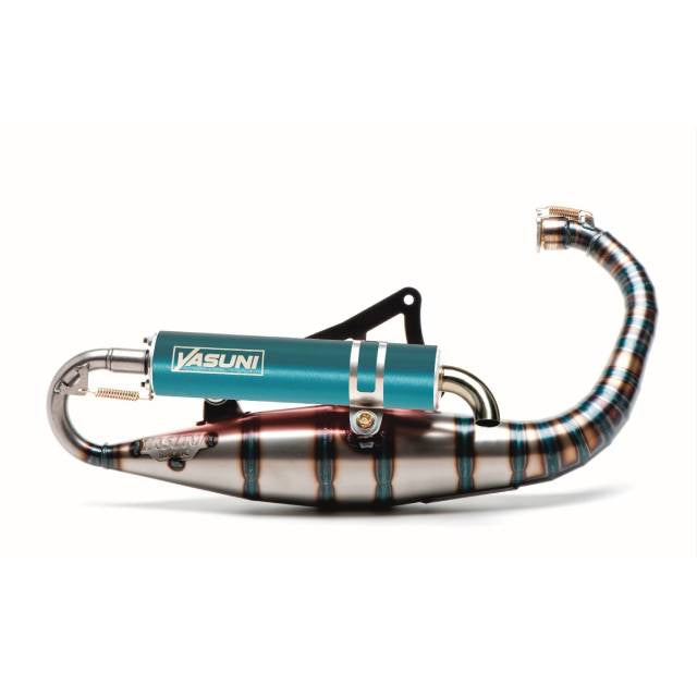 Échappement Yasuni Carrera 16 Minarelli vertical Yasuni - bleu