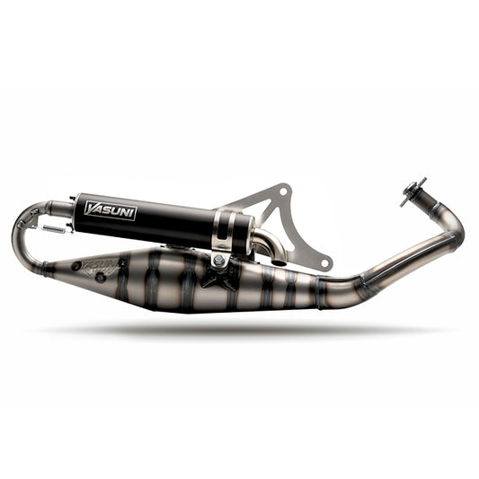 Yasuni Carrera 10 Exhaust Piaggio scooter (CE) - black-carbon - black
