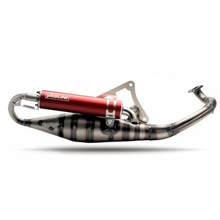 Yasuni Carrera 10 Exhaust Peugeot horizontal (CE) - black-carbon - red