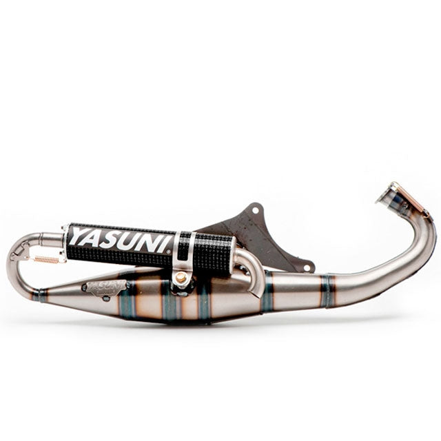 Yasuni Carrera 16 Black Edition Exhaust Piaggio scooter - carbon