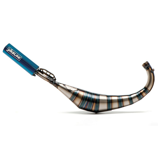 Yasuni R3 Exhaust Beta RR-T / Derbi Senda / Rieju SMX/MRX / Yamaha DT - blue