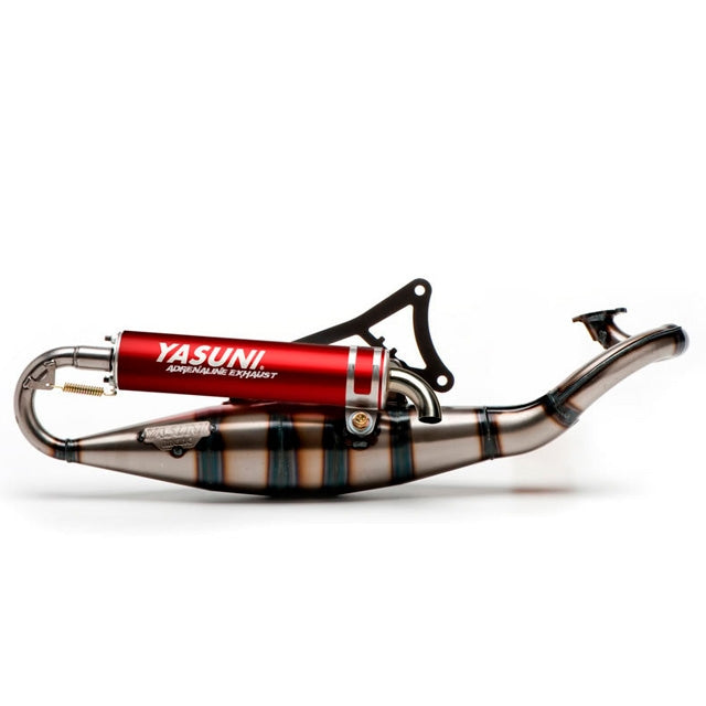 yasube  TUB902R - Exhaust Minarelli horizontal Scooter R Yasuni - red