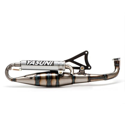 Échappement Yasuni Carrera 16 Minarelli horizontal - aluminium