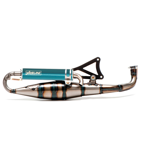 Yasuni Carrera 16 Minarelli horizontal Exhaust - blue
