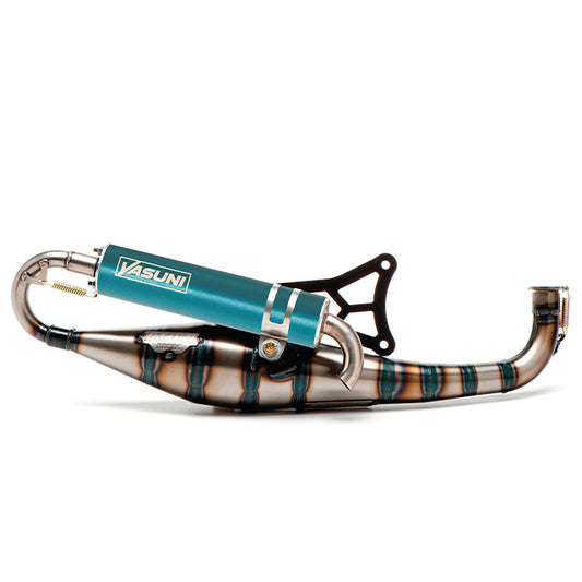 Yasuni Carrera 21 Minarelli horizontal Exhaust - blue