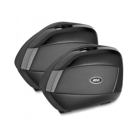 Maletas laterales Monokey Side V35 Tech catadióptricos ahumado Givi