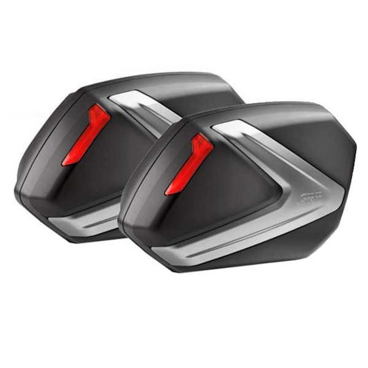 Maletas laterales Monokey Side V37 catadióptrico rojo Givi