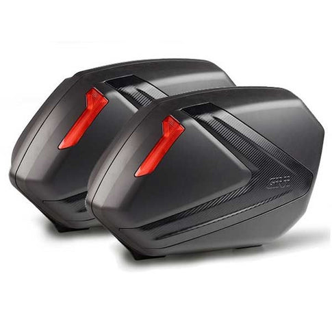Maletas laterales Monokey Side V37NN catadióptrico rojo Givi