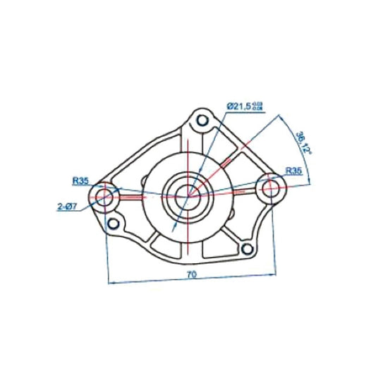 Démarreur Peugeot / Honda 100cc Octane