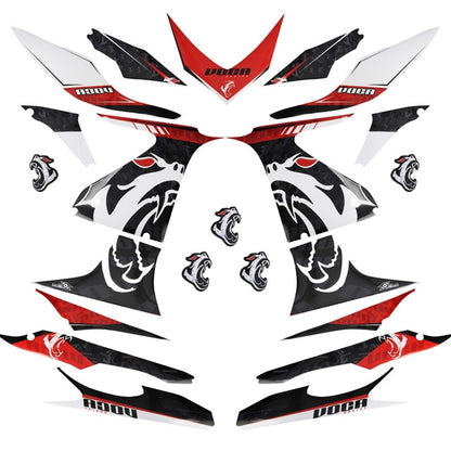 Kit pegatinas Voca Yamaha Aerox hasta 2013 VCR-KIT-AEROX