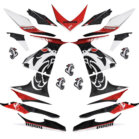 Kit pegatinas Voca Yamaha Aerox hasta 2013 VCR-KIT-AEROX
