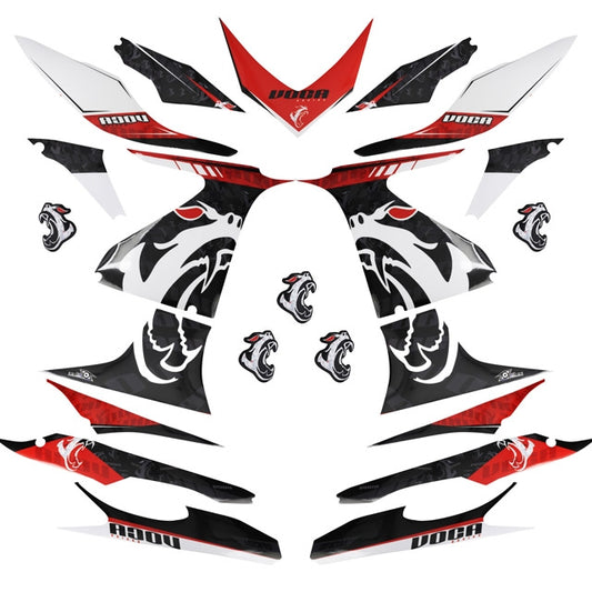 Kit pegatinas Voca Yamaha Aerox hasta 2013 VCR-KIT-AEROX