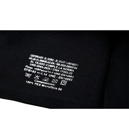 Mascarilla lavable Voca Double-Layer Microfibra Negra Lady / Junior M