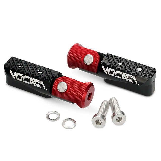 Kit estriberas plegables pitbike CNC VOCA Fld-peg