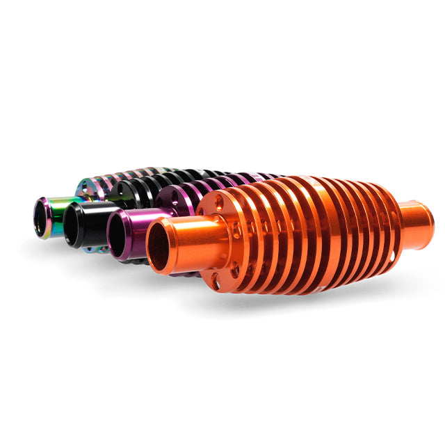 Radiator coolant tube D=17mm 106x40mm VOCA Bestia CNC