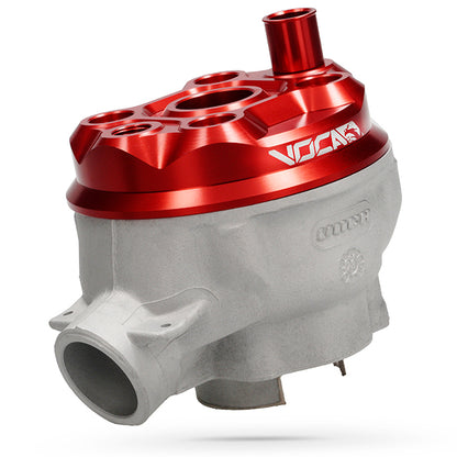 Cilindro VOCA Bestia 80cc Minarelli AM6 d.50mm - Culata Roja