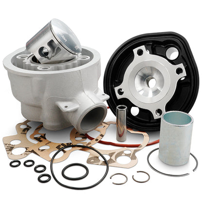 Cilindro VOCA Bestia 80cc Minarelli AM6 d.50mm - Culata Negra VCR-RD1188.80.CYL/BK