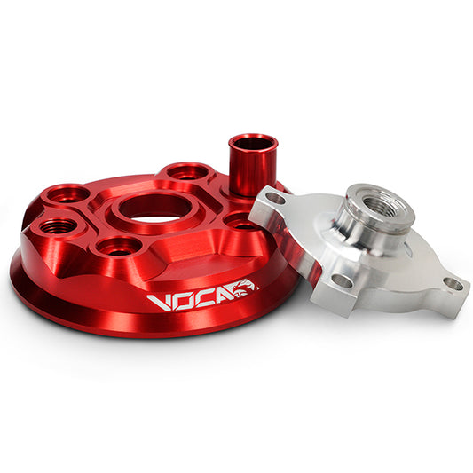 Culata modular VOCA Race Head 50mm Minarelli AM6 - rojo VCR-RD11AM.50/RE