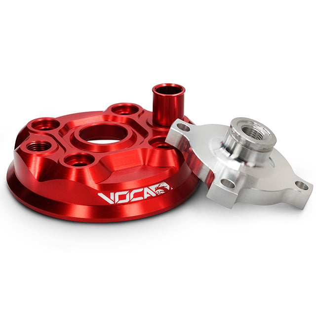 Cilindro VOCA Bestia 80cc Minarelli AM6 d.50mm - Culata Roja