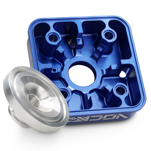 Culata modular VOCA Race Head 46mm, Yamaha DT LC/D - azul