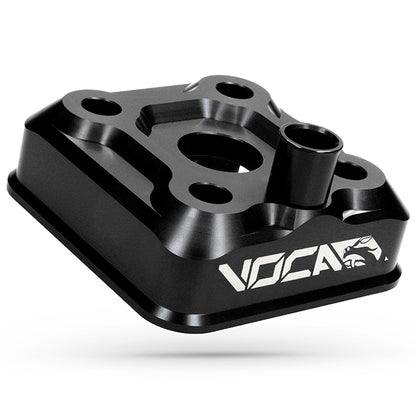 Cylinder head cover VOCA Race Head, Yamaha DT LC/D, black