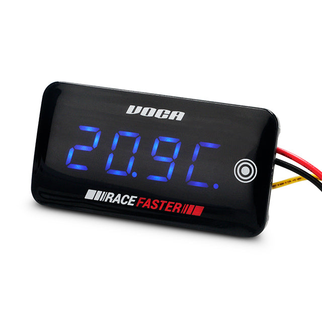 Marcador Temperatura y Voltaje Voca Racing RF Slim-Touch 0-120ºC / 8-18 V