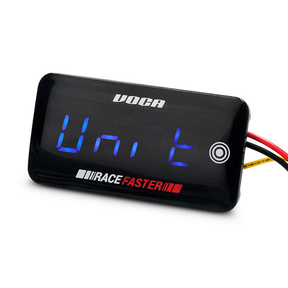 Marcador Temperatura y Voltaje Voca Racing RF Slim-Touch 0-120ºC / 8-18 V