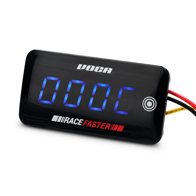 Marcador Temperatura y Voltaje Voca Racing RF Slim-Touch 0-120ºC / 8-18 V