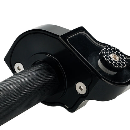 Mando de gas VOCA Racing CNC 90º - Negro