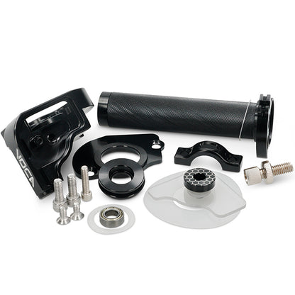 Mando de gas VOCA Racing CNC 90º - Negro