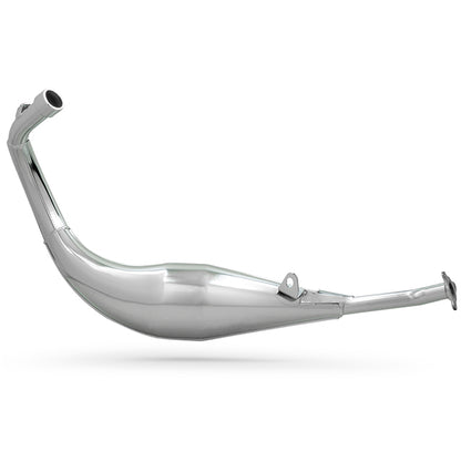 échappement Derbi Senda chromé 50/70cc VOCA (CE)