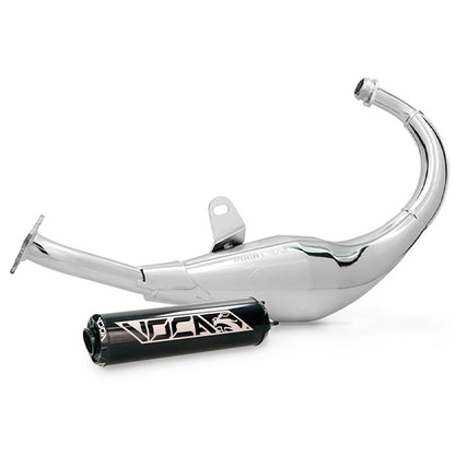 échappement Derbi Senda chromé 50/70cc VOCA (CE)