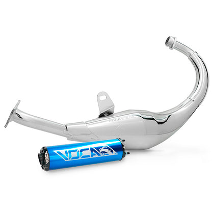 échappement Derbi Senda chromé 50/70cc VOCA (CE)