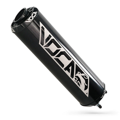 VOCA CNC aluminium silencer - black cup