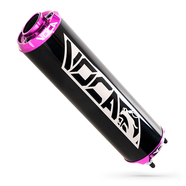 Silenciador VOCA Alumínio CNC preto - copo de cor