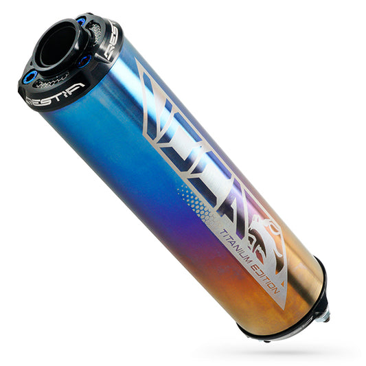 Silenciador VOCA Bestia Titanium - titanio brillante VCR-RD30400/TGBK