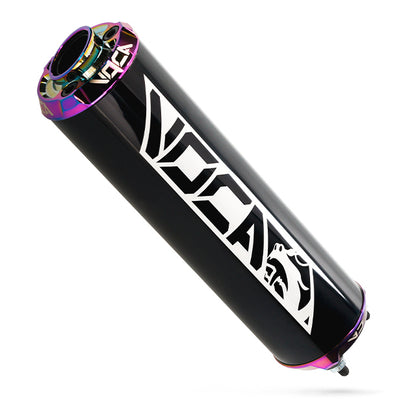 Silenciador VOCA Alumínio CNC preto - copo de cor