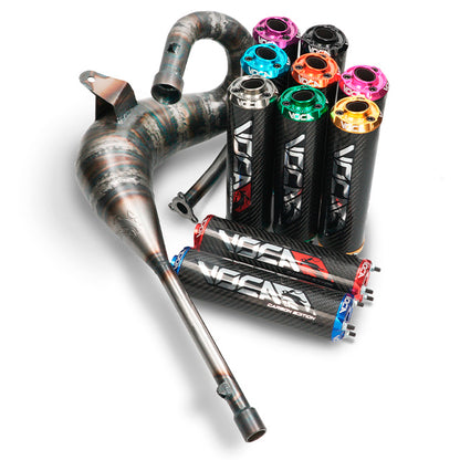 Escape VOCA Racing Cross Carbono 80/90cc Rieju MRX / SMX 50