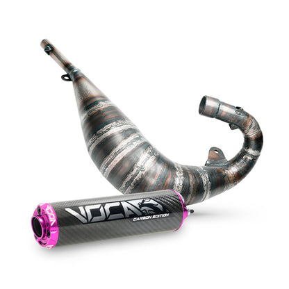 échappement VOCA Racing Cross Carbone 80/90cc Sherco SM-R / SE-R 50